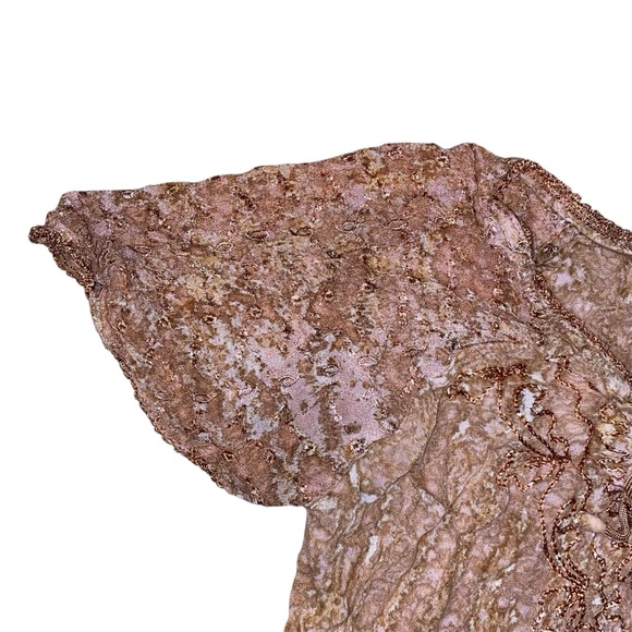 90s Boho Embroidered Top - Picture 7 of 10